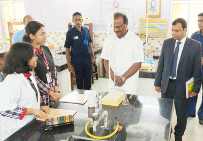 Governor of Tripura Indrasena Reddy Nallu attended Constitution Day event at PM Shri Kendriya Vidyalaya Number 1 at Kunjaban area of Agartala on November 26.